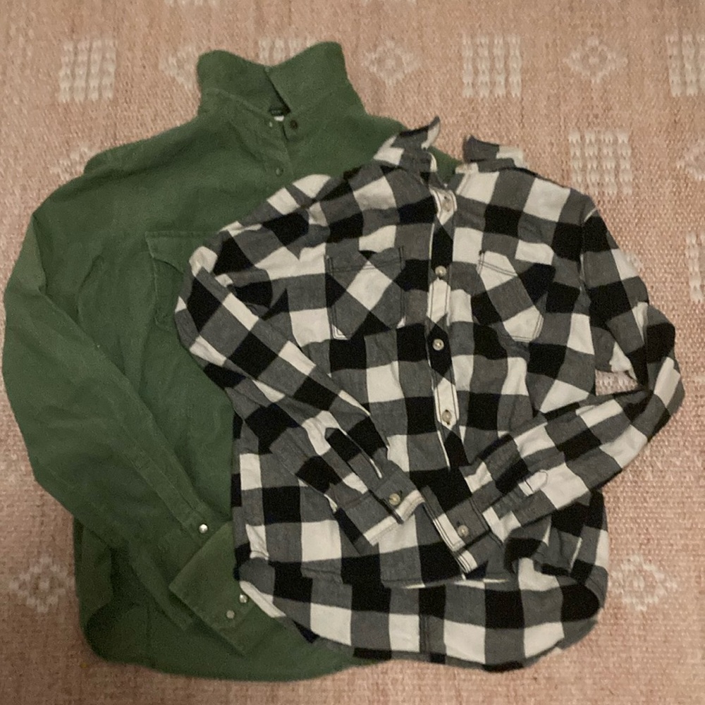 Girls 10-12 button down jackets
